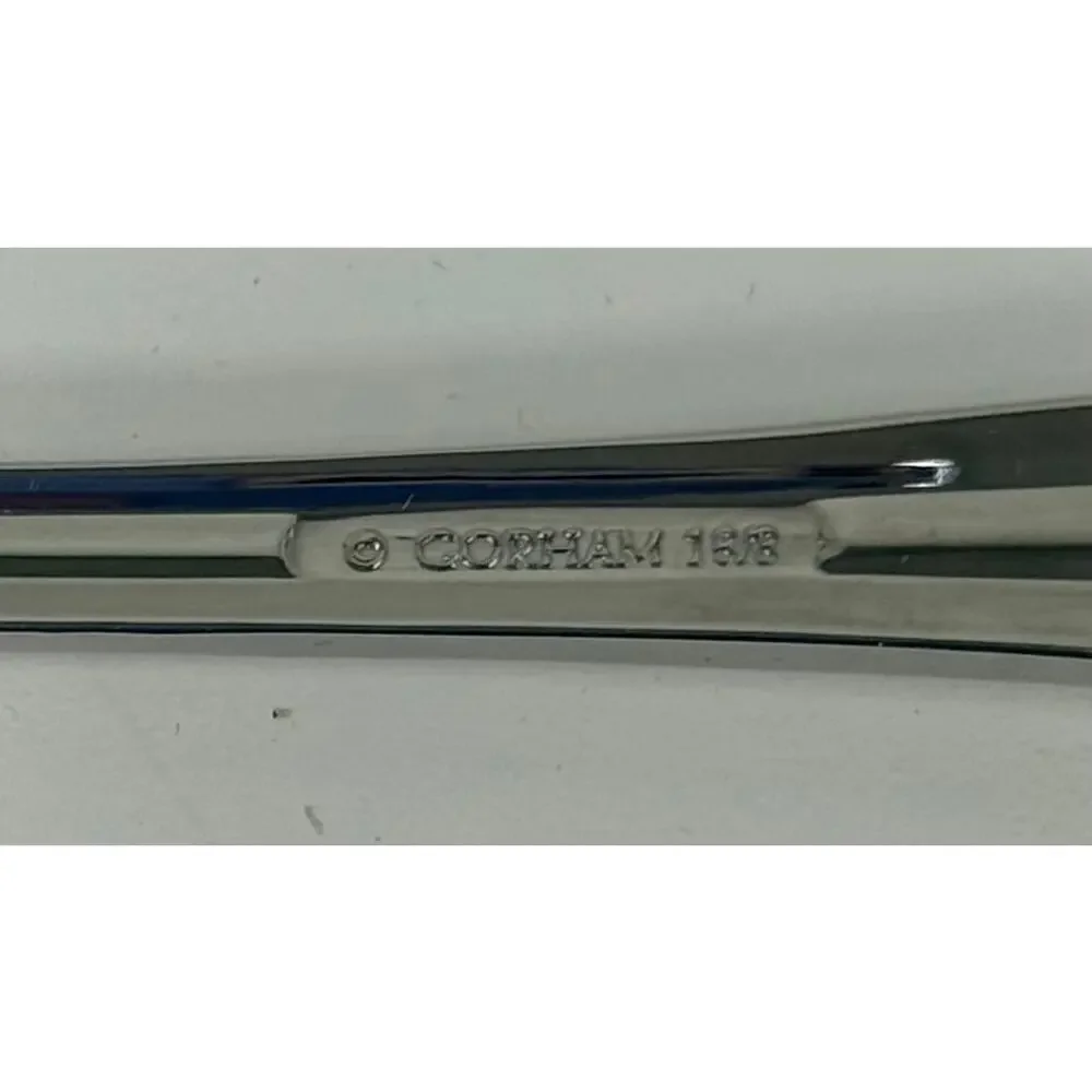 Gorham Lady Anne Stainless Steel Flatware Set. KT110